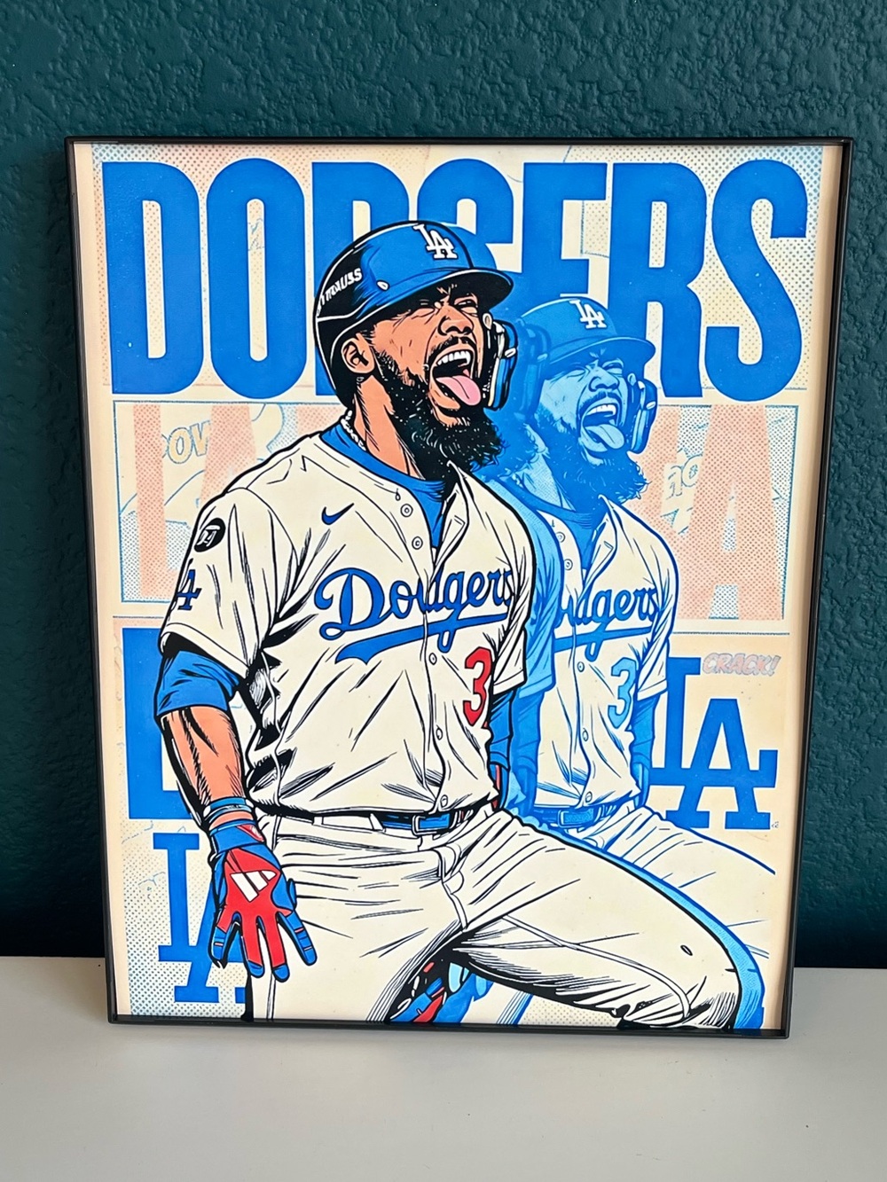 Los Angeles Dodgers MLB Baseball Edwin Diaz LA Poster Print 8x10